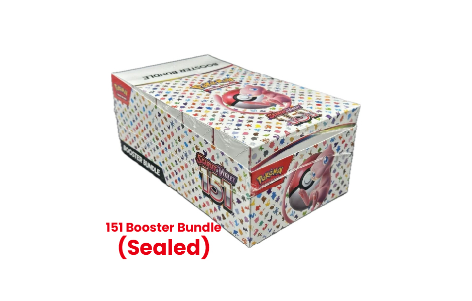 Pokemon 151 Booster Bundle Sealed Display of 10 Boxes